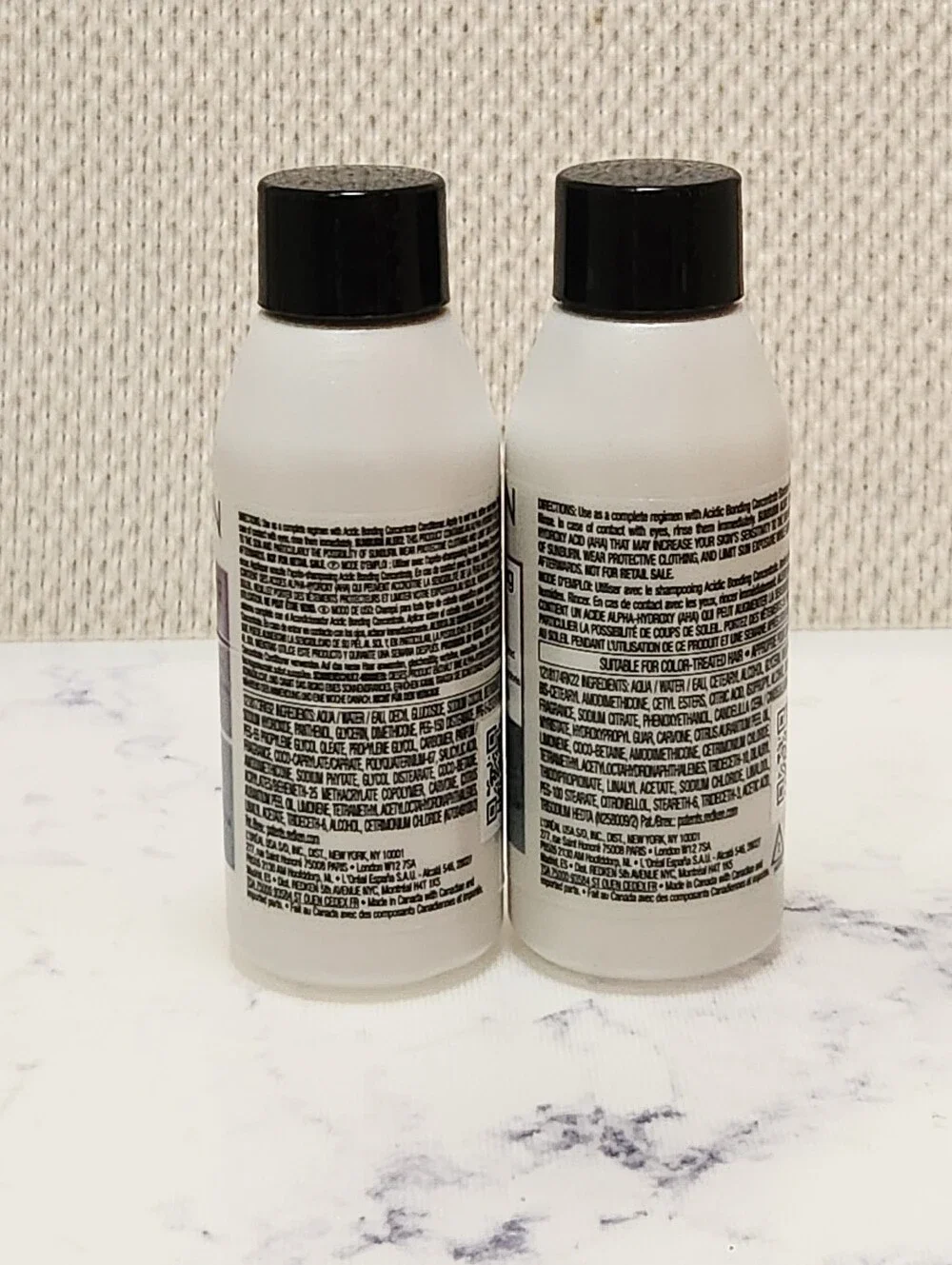 REDKEN Acidic Bonding Concentrate Shampoo & Conditioner Set Travel Size 1.7 oz